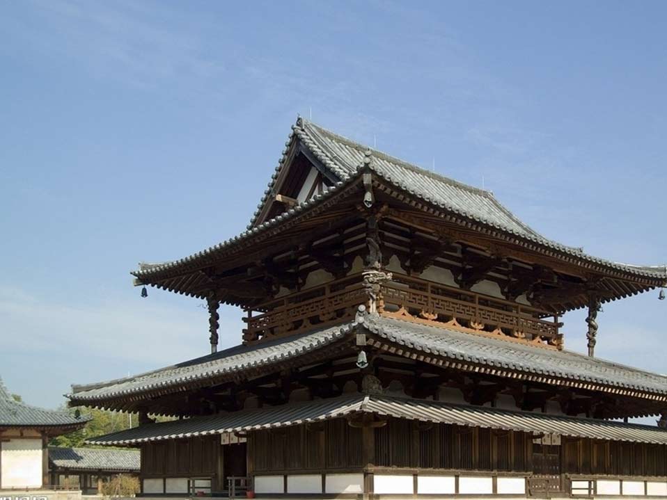 4.法隆寺地區(qū)的佛教古跡